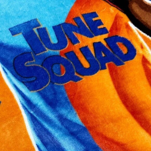 Space jam fleece throw blanket Michael Jordan looney Tunes - Picture 6 of 10